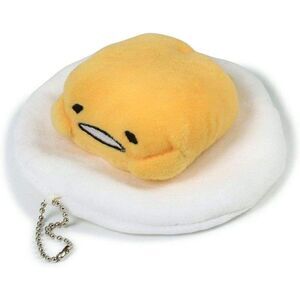 Gudetama Lazy Egg Talking Gund Plush Keychain Sanrio GUND - NEW, SEALED